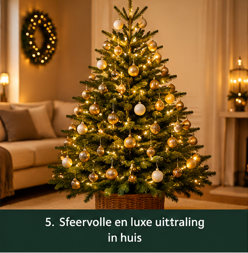 Nordmann Excellent – Kerstboom – Gezaagd – 100–125 cm
